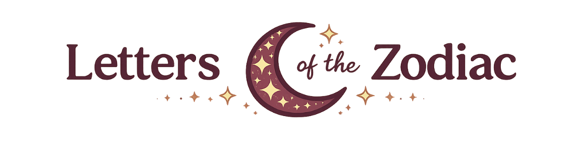 Letters of the Zodiac